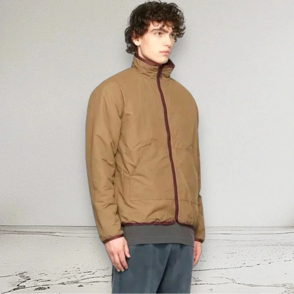 JOHN ELLIOTT REVERSIBLE POLAR FLEECE FULL ZIP ROAN JACQUARD Size 3 / L - Picture 2 of 16